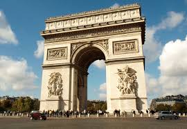 Champs-Élysées dan Arc de Triomphe
